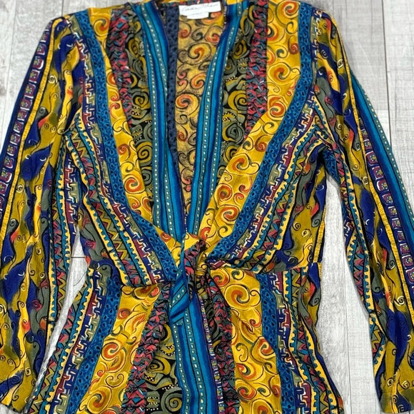 Anthony Michael Vintage 2 Piece Set with Wide Leg Pants - Picture 3 of 10